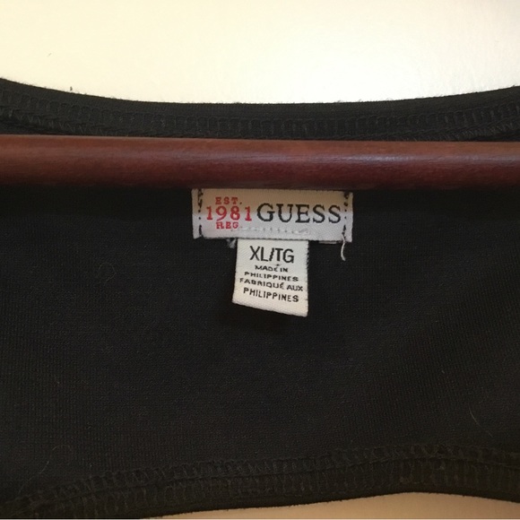 Guess bodycon dress in red and black, size XL - Picture 4 of 5